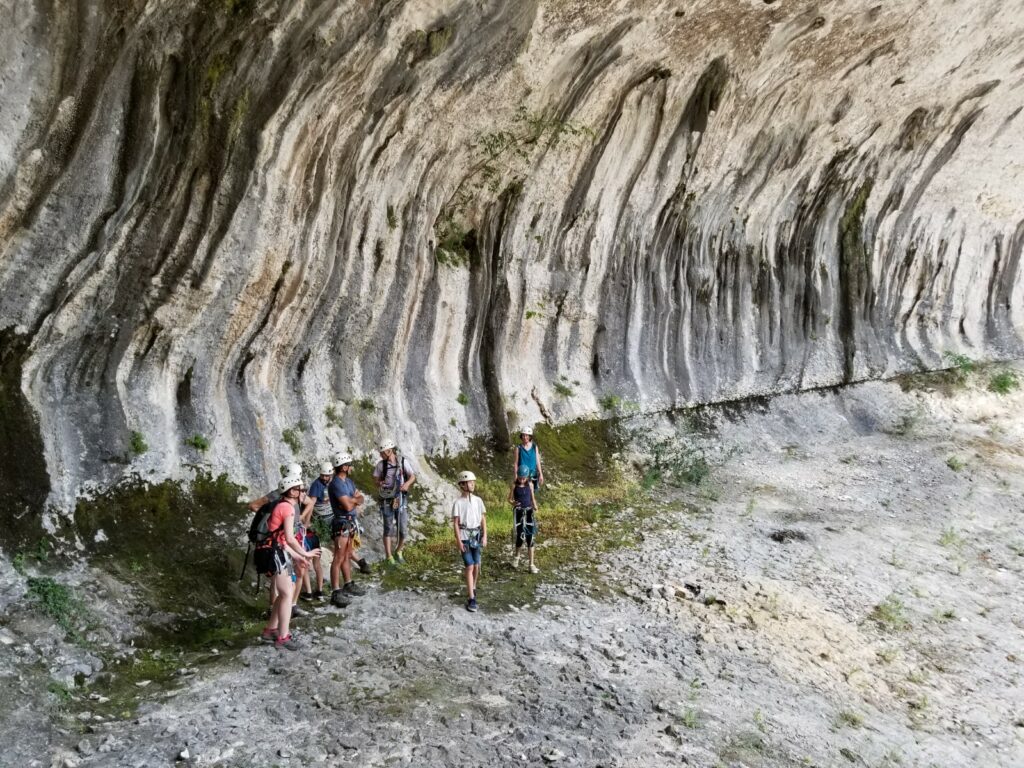 Canyoning à Rochecolombe